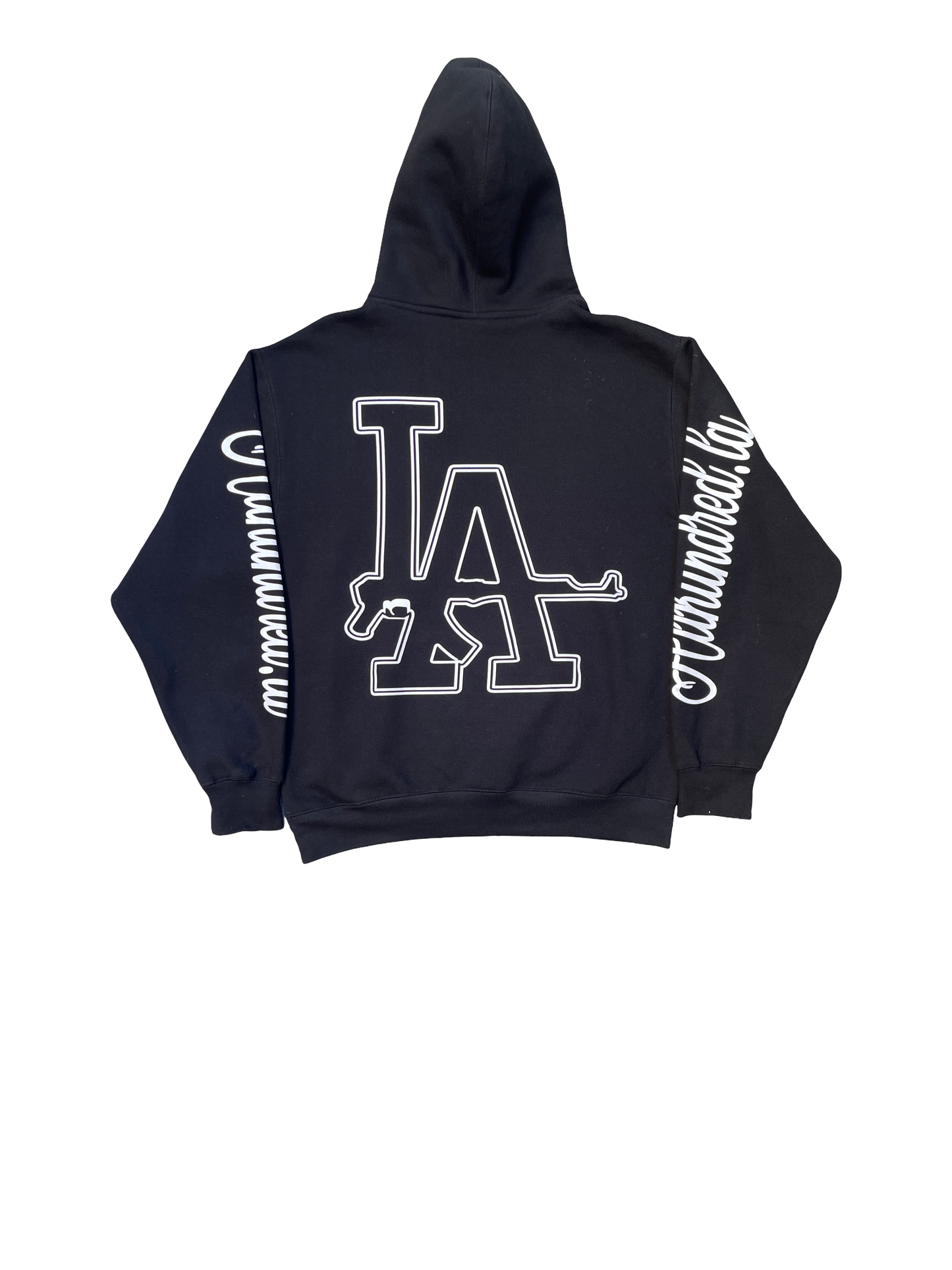 BLACK LA HOODIE