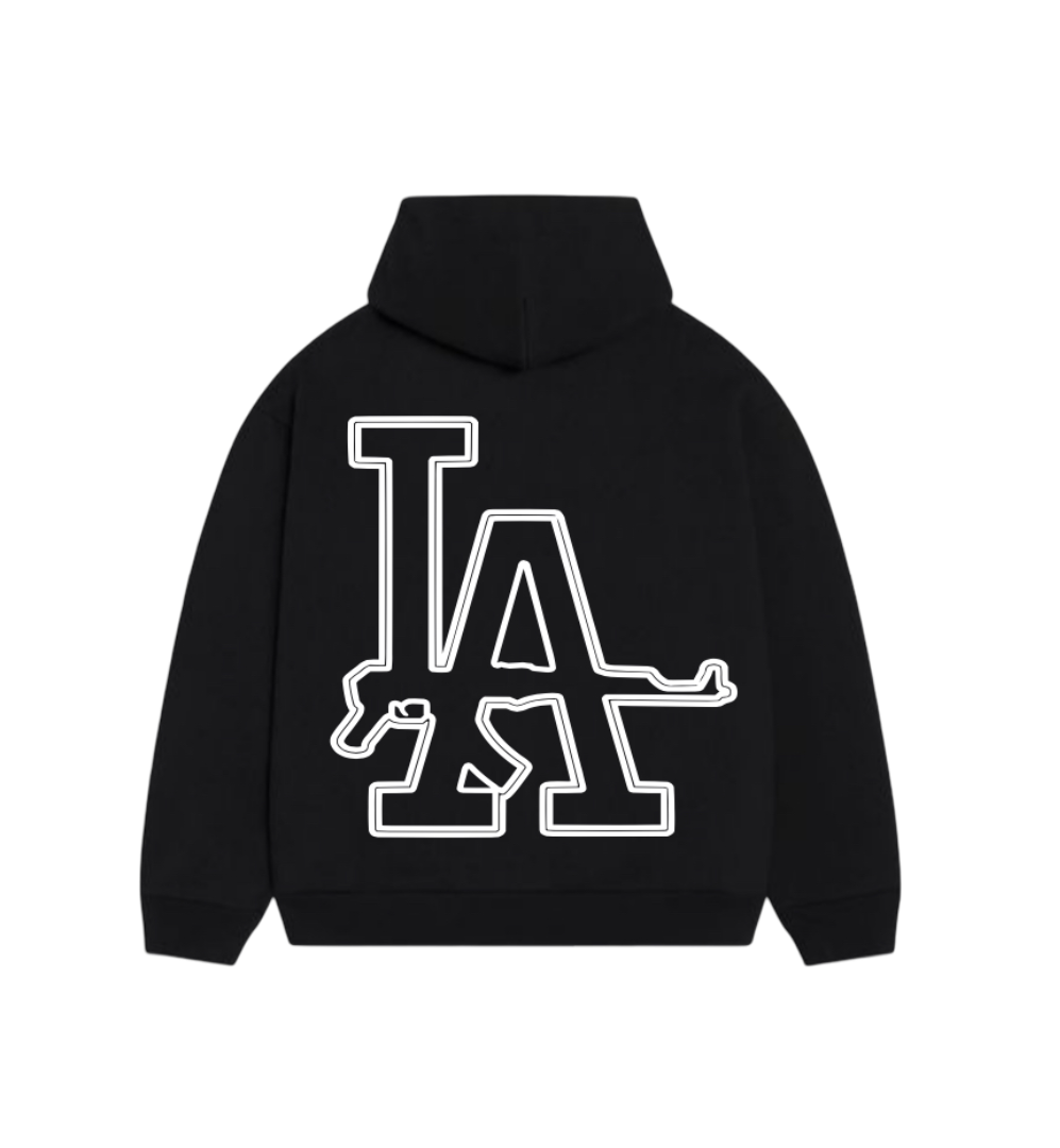 BLACK LA HOODIE