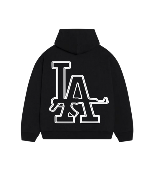 BLACK LA HOODIE