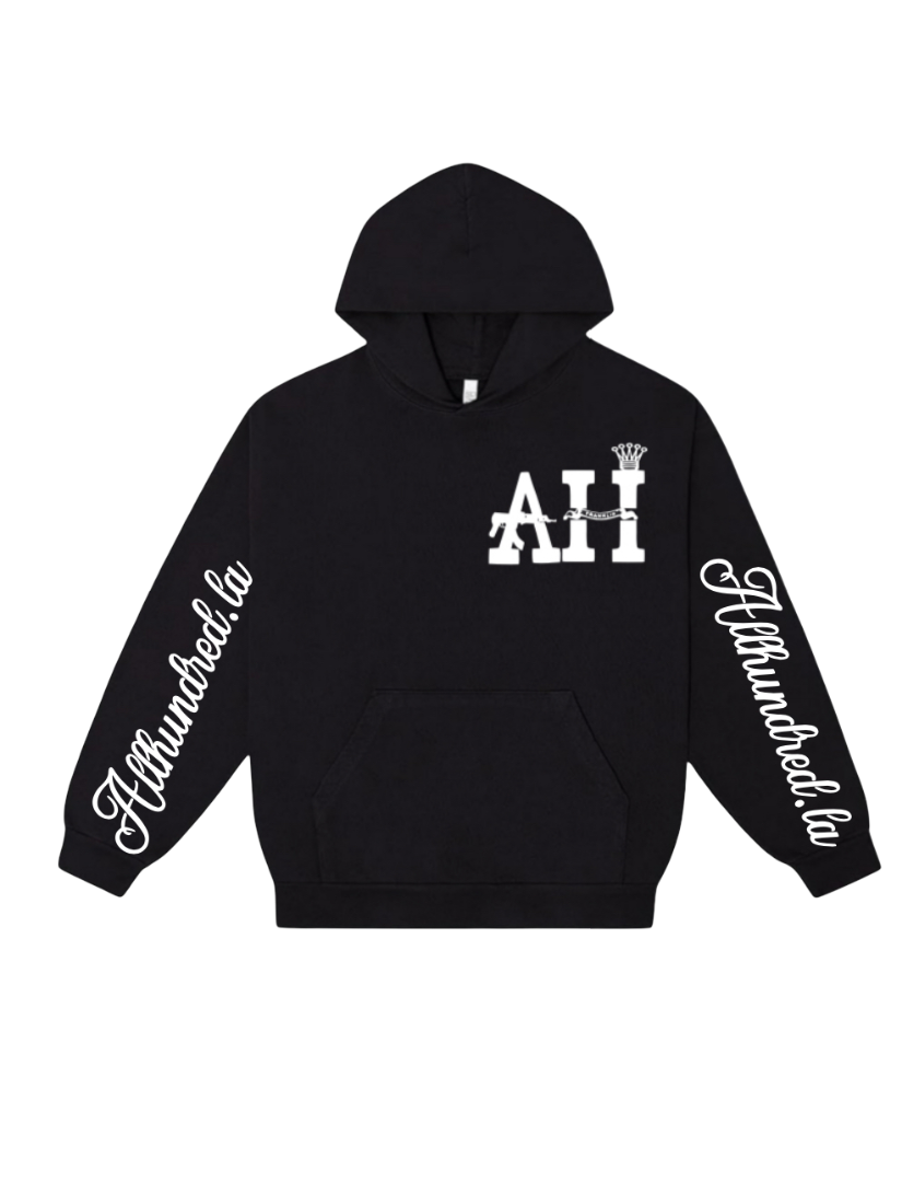 BLACK LA HOODIE